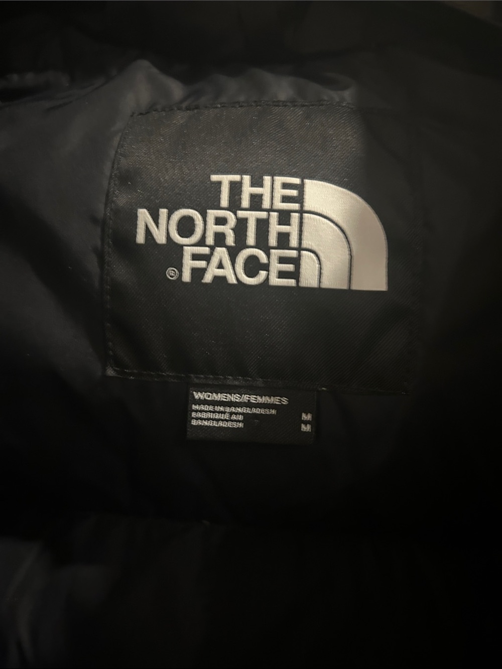 The North Face Black & Gold Leopard Nuptse Puffer Jacket - Picture 4 of 4